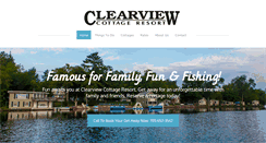 Desktop Screenshot of clearviewresort.com